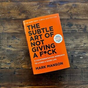 The Subtle Art of Not Giving a F*ck - Hardcover NEW